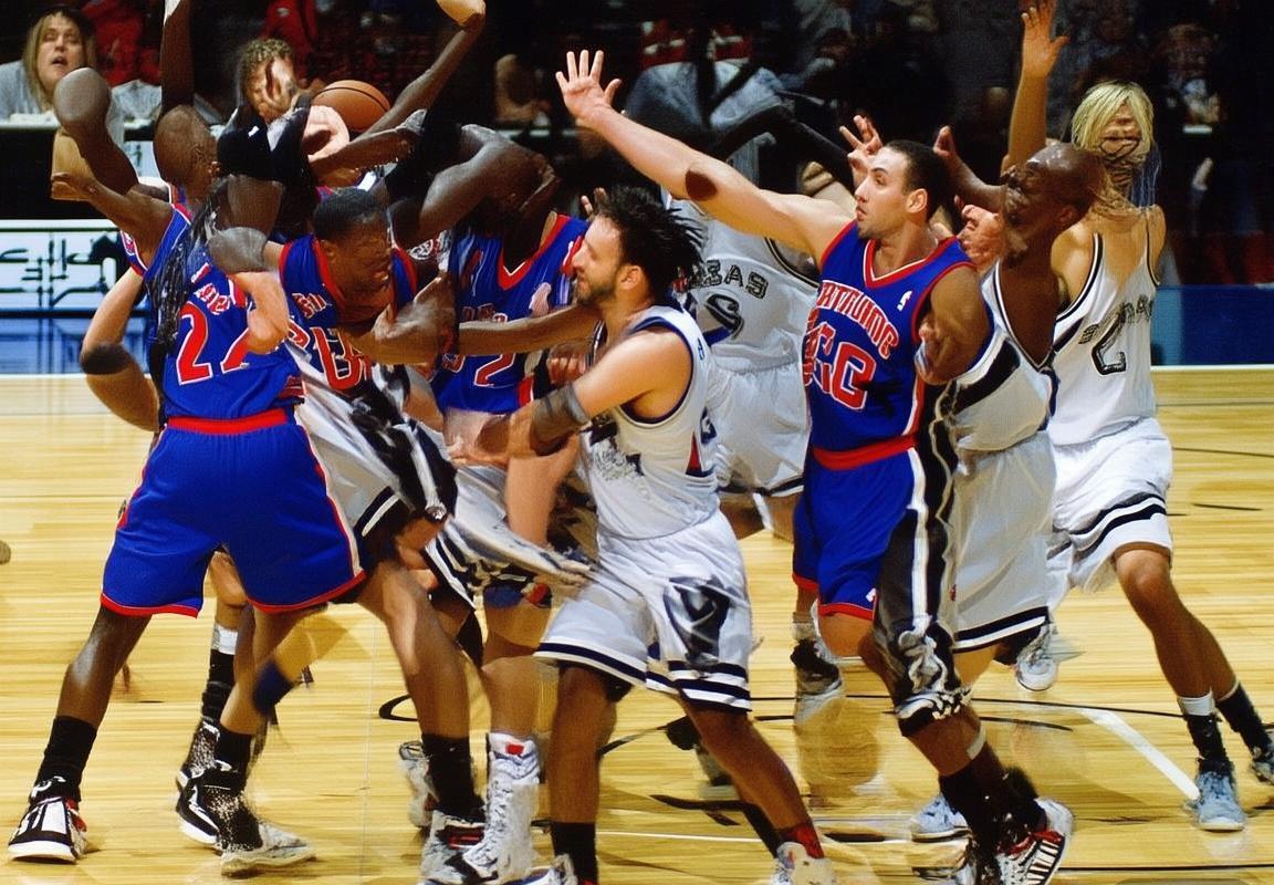 2005年NBA总决赛：马刺对活塞巅峰对决经典回顾(图4)